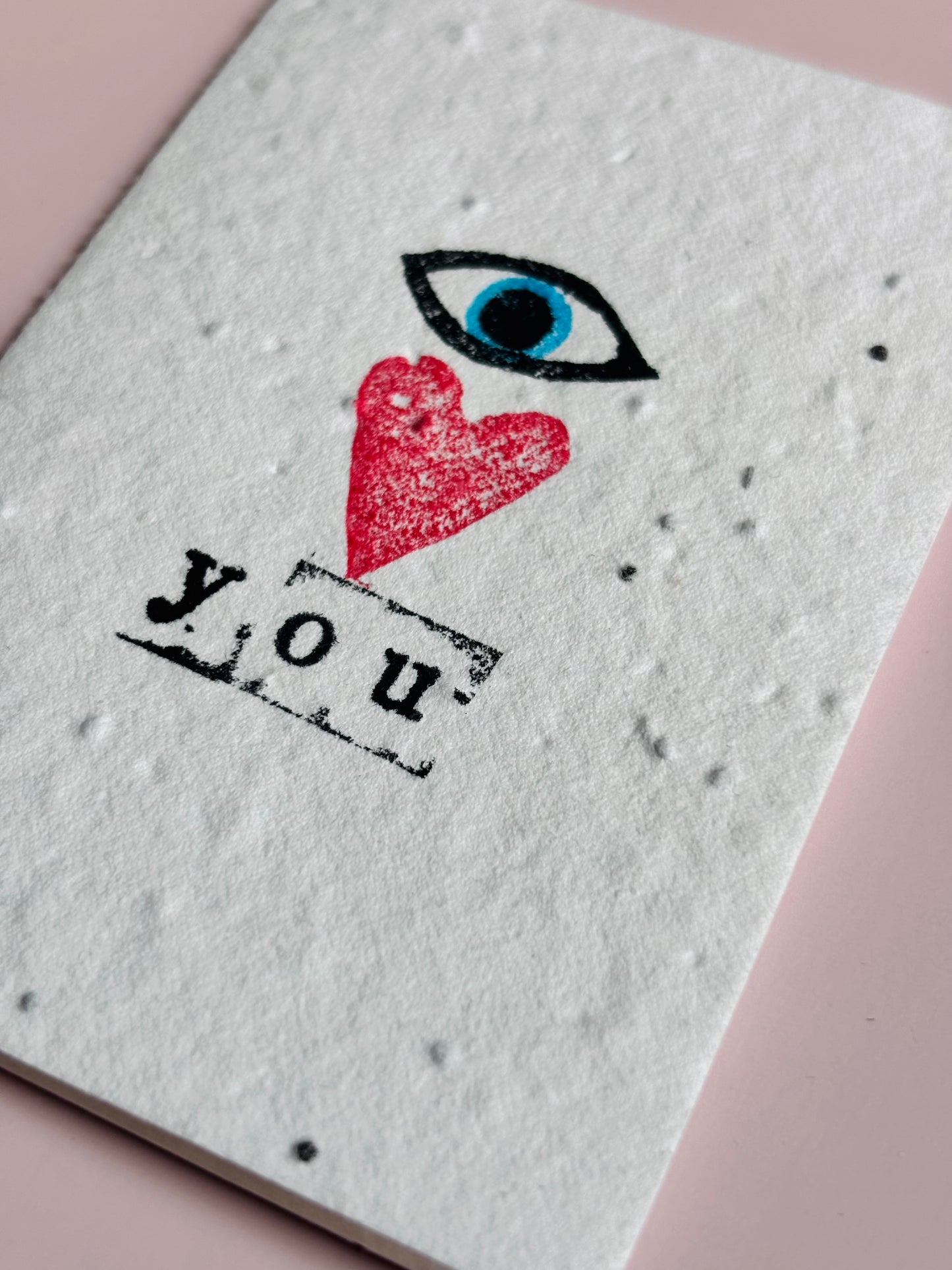 Eye Love You - Plantable Wildflower Seed Card