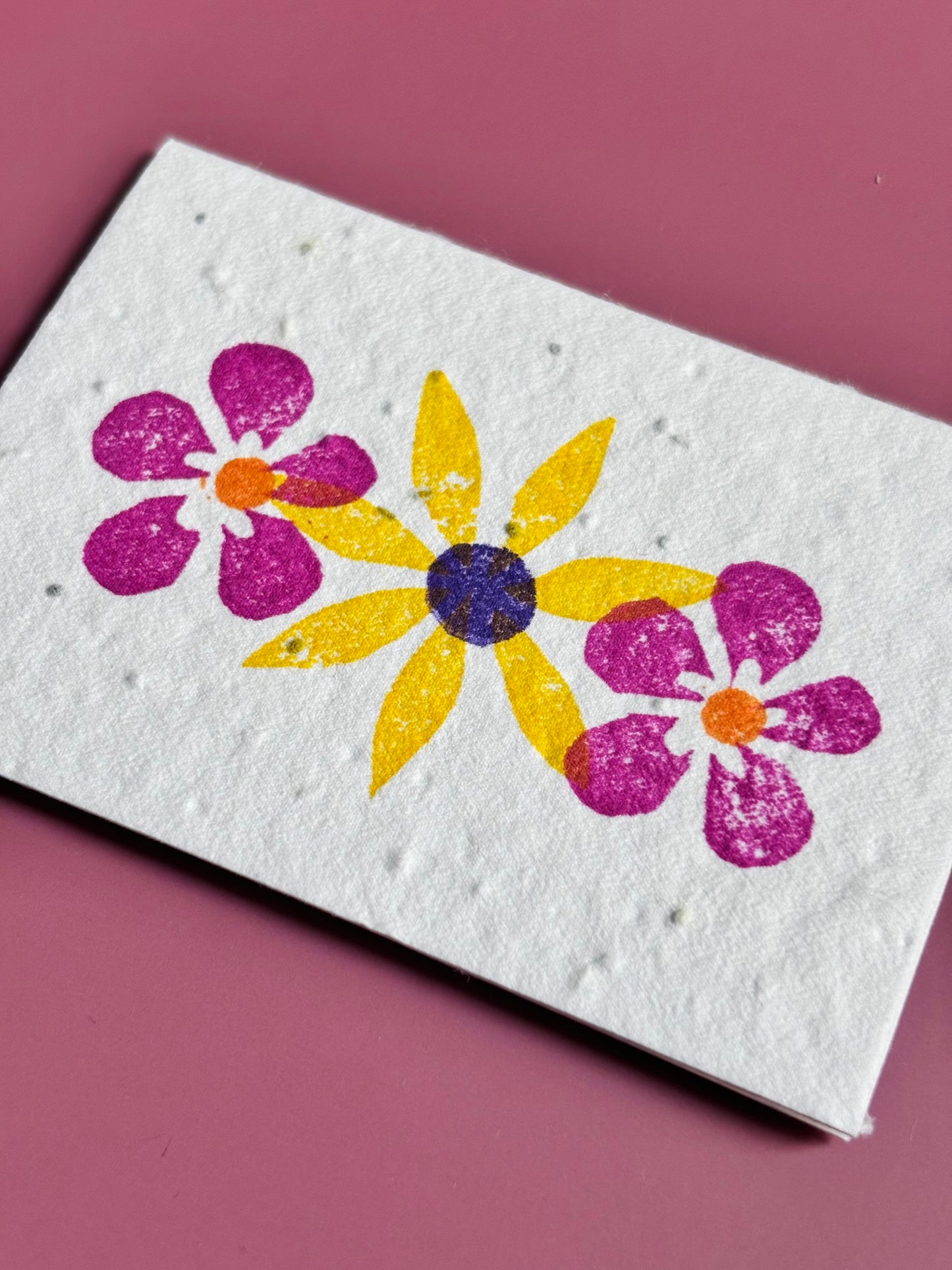 Floral Wishes - Plantable Wildflower Seed Card