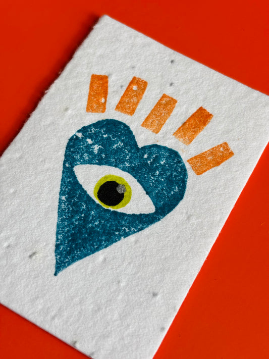 Sacred Petals - Plantable Wildflower Seed Card