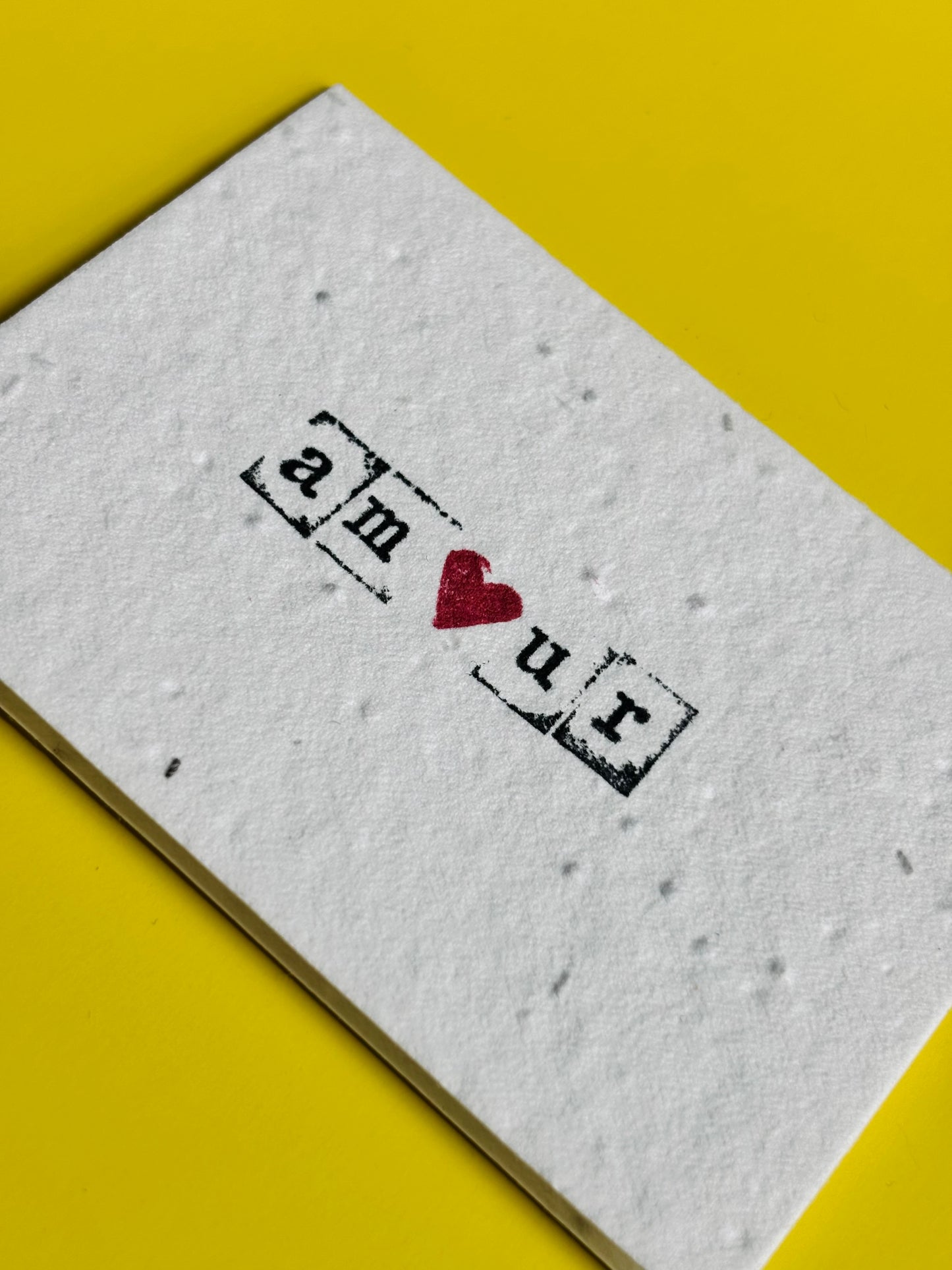 Amour - Plantable Wildflower Seed Card