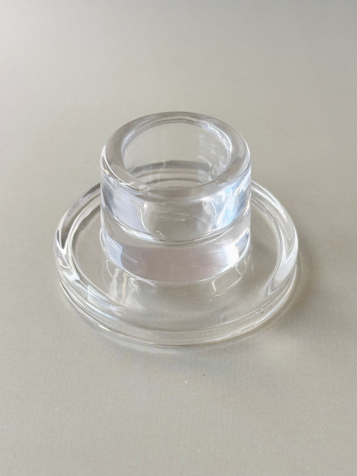 Classic Glass Candle Holder