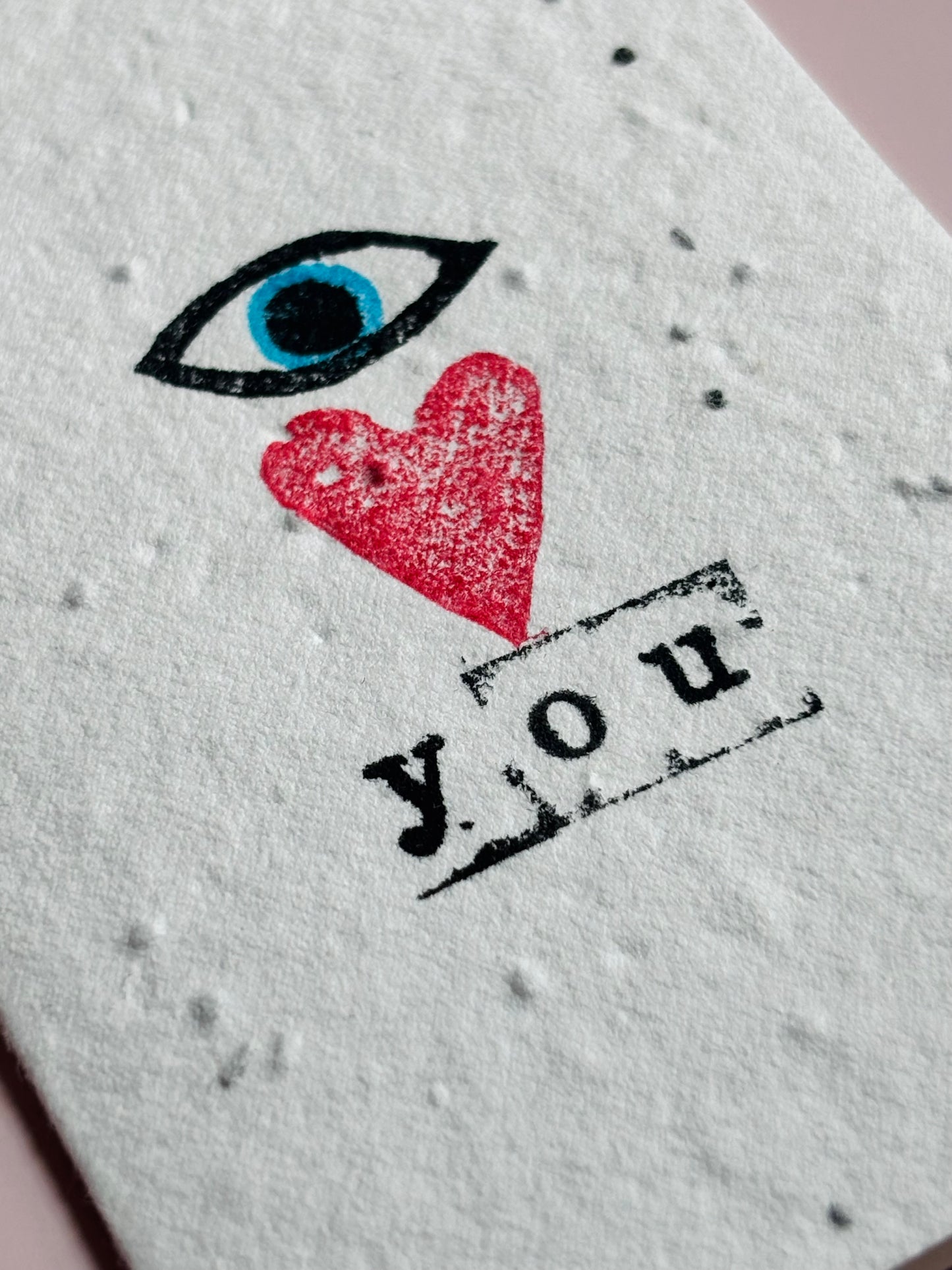Eye Love You - Plantable Wildflower Seed Card