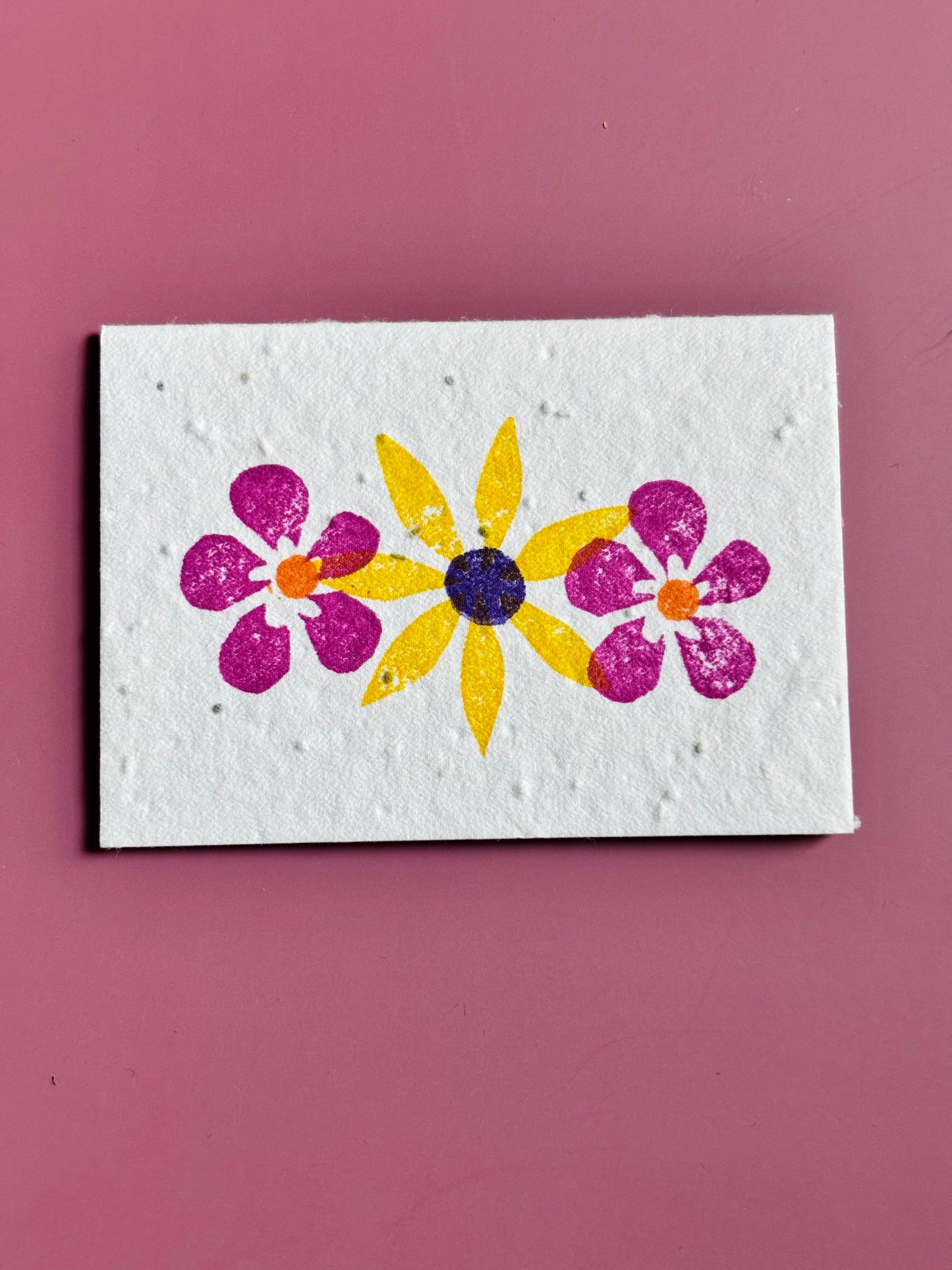 Floral Wishes - Plantable Wildflower Seed Card