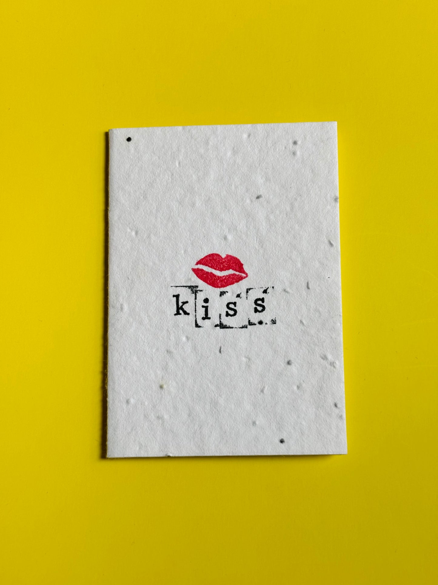 Kiss - Plantable Wildflower Seed Card