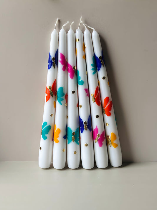Butterfly Taper Candle