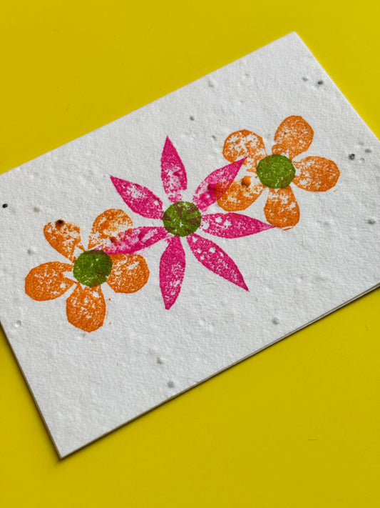 Petal Pop - Compostable Plantable Seed Card