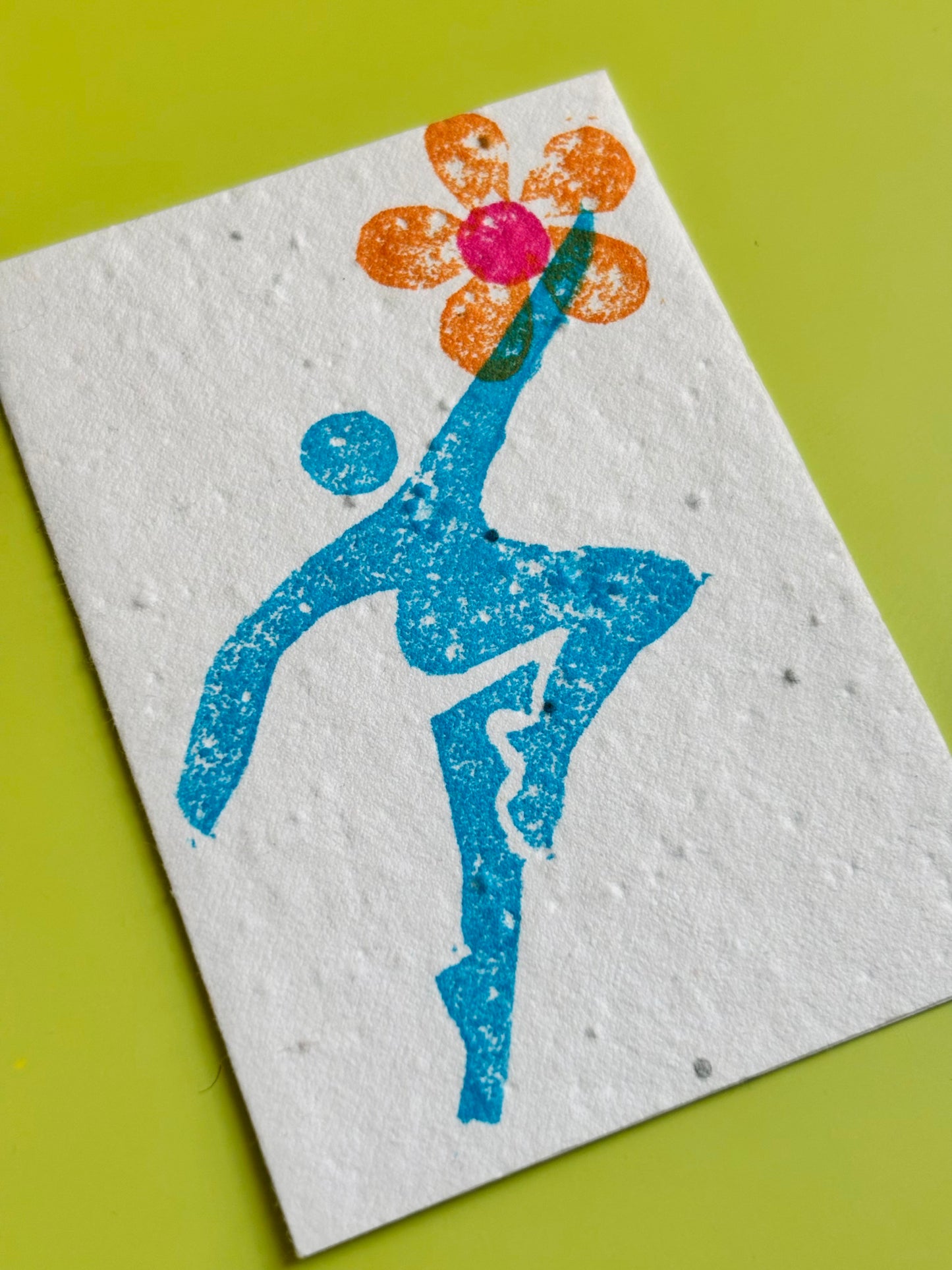 Wildflower Wish - Recyclable Plantable Seed Art Card