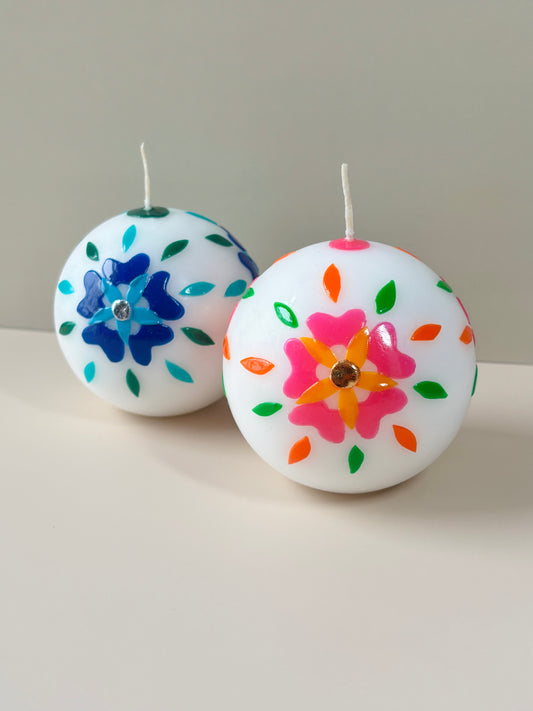 Woodland & Midnight Sun Ball Candle Gift Set (Set of 2)