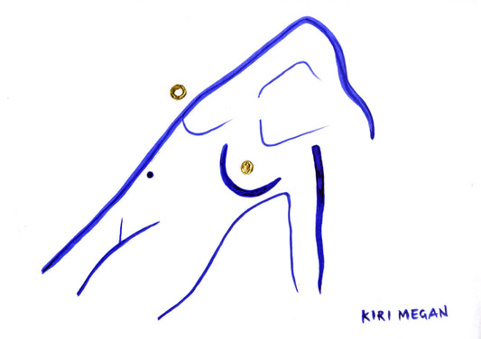 Heat III - Original Ink Line Study (A5)