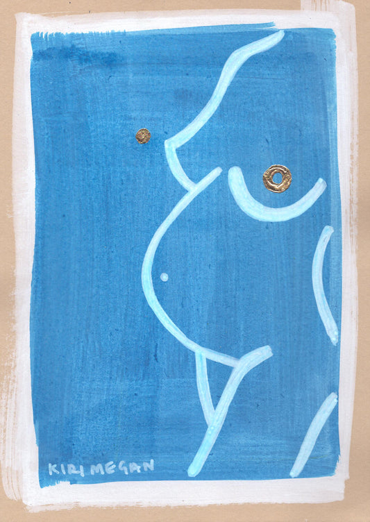 Pure III - Contemporary Minimal Life Drawing (A5)